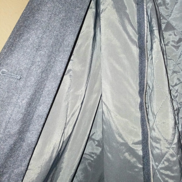 Navy blue trench coat - Picture 12 of 14